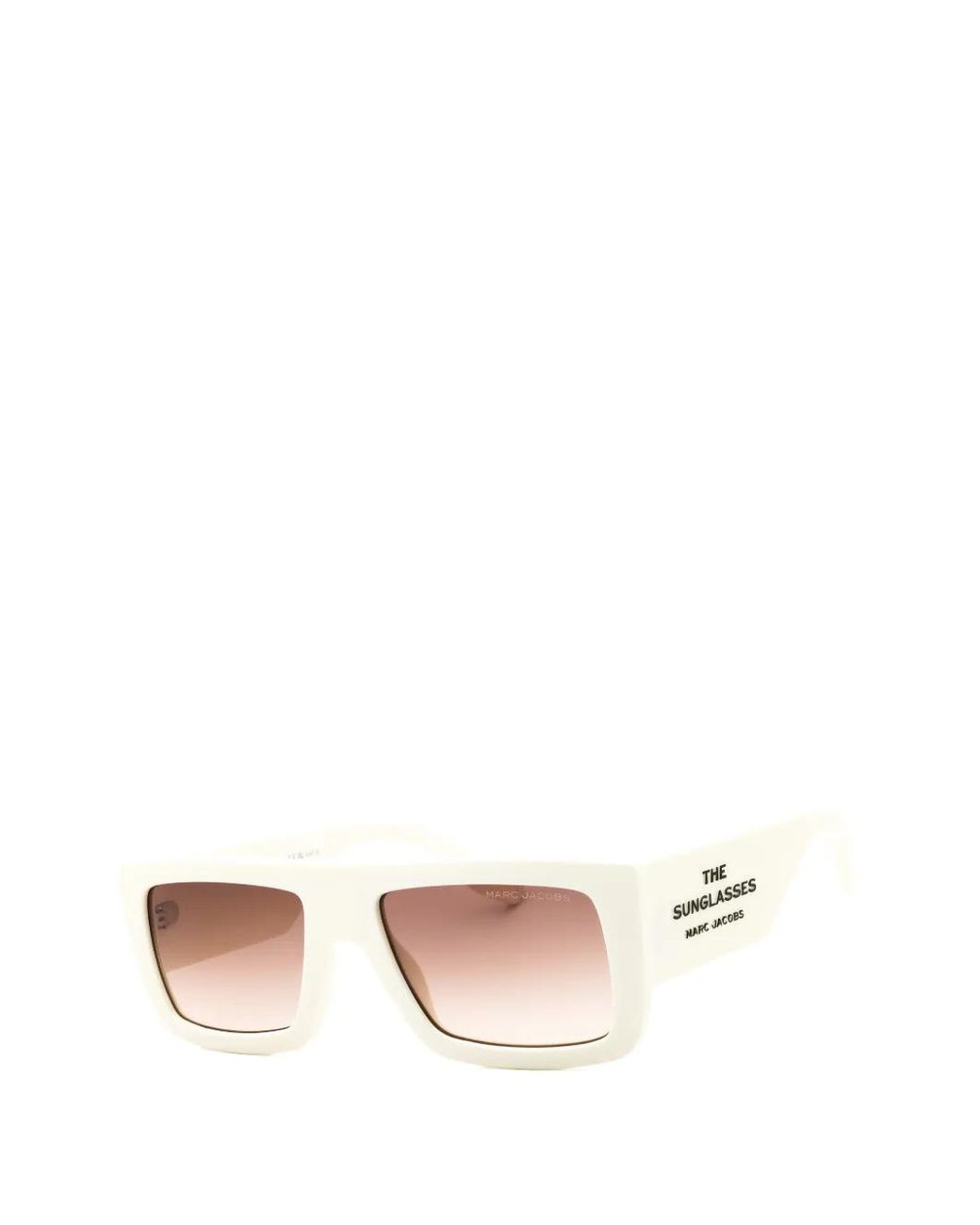 Marc Jacobs Pink Rectangle-Frame Sunglasses
