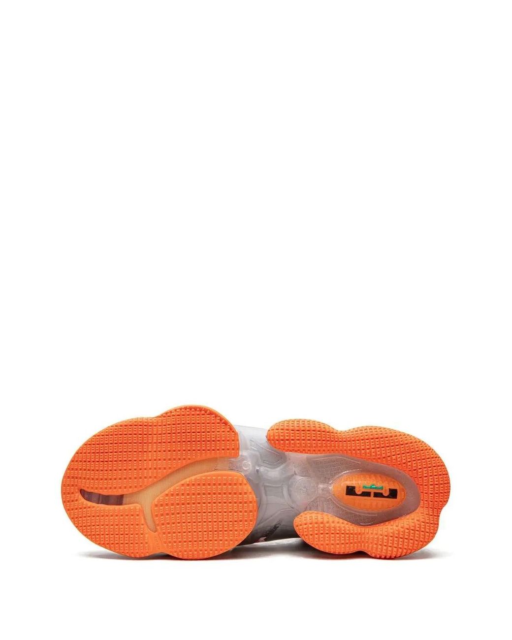 Nike White Lebron 19 "Fast Food" Sneakers for men