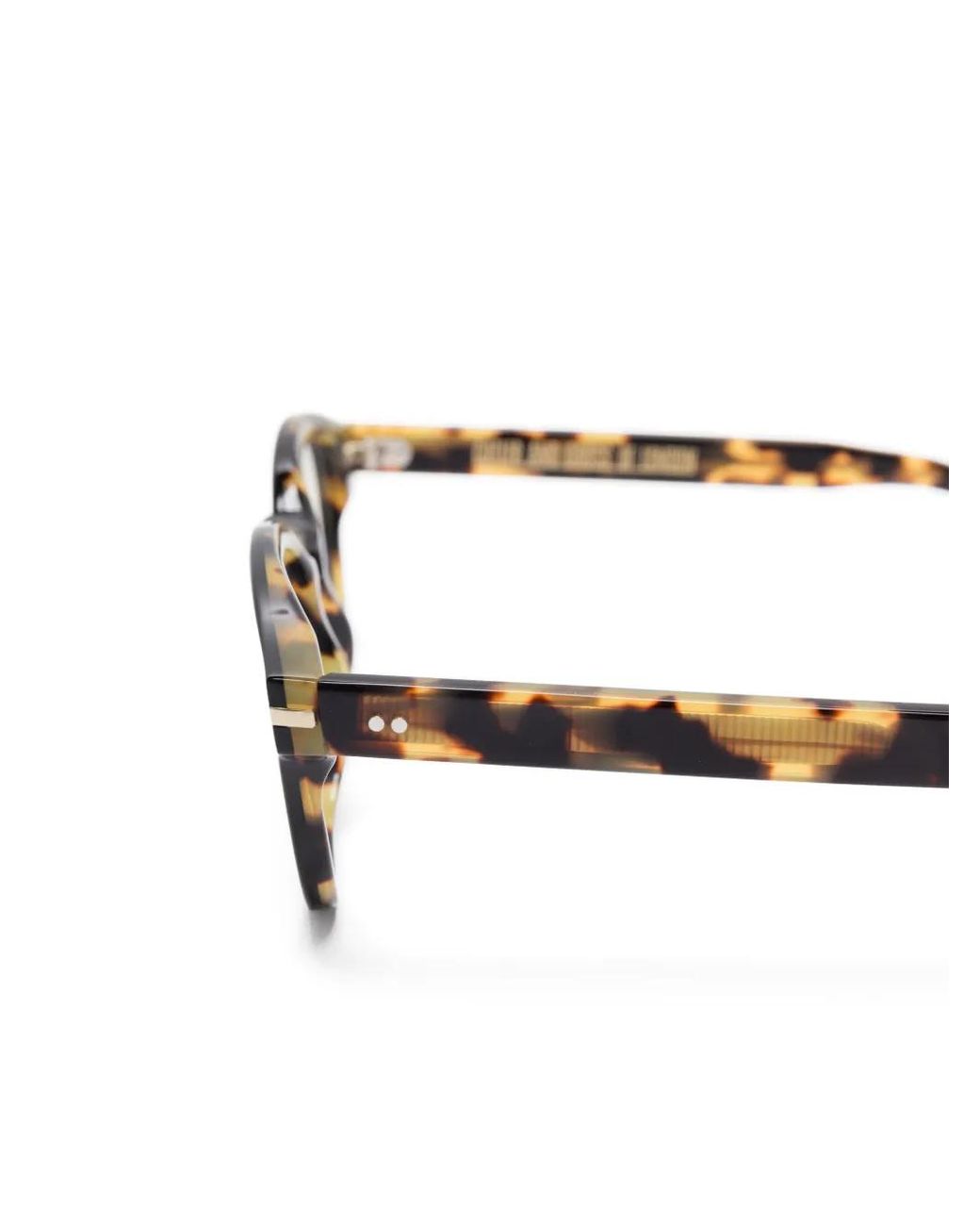Cutler & Gross Black Square-Frame Glasses
