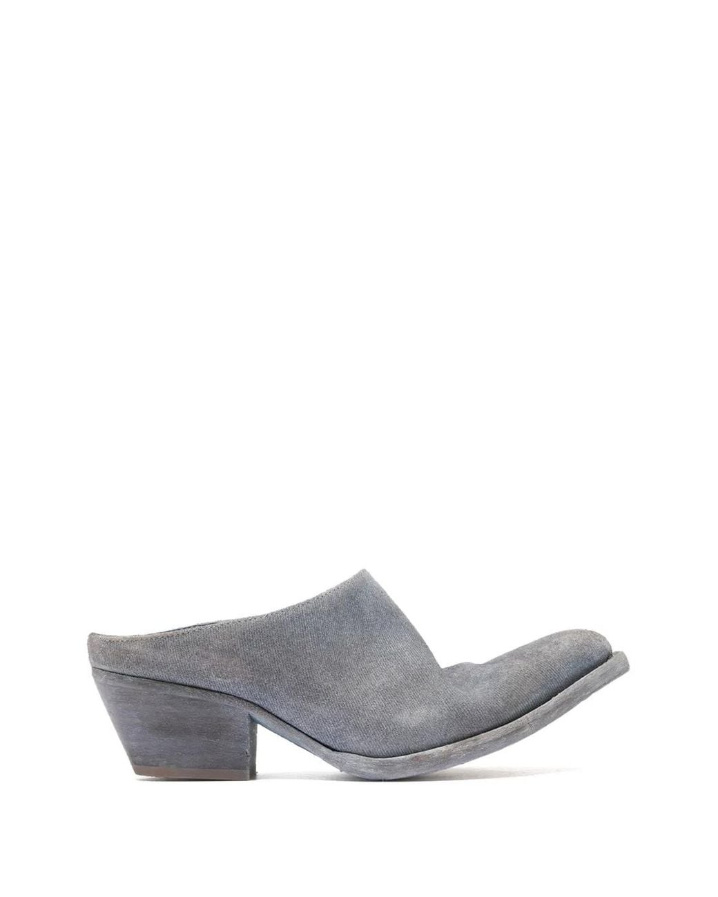 Officine Creative Gray Wanda Pointed-Toe Mules