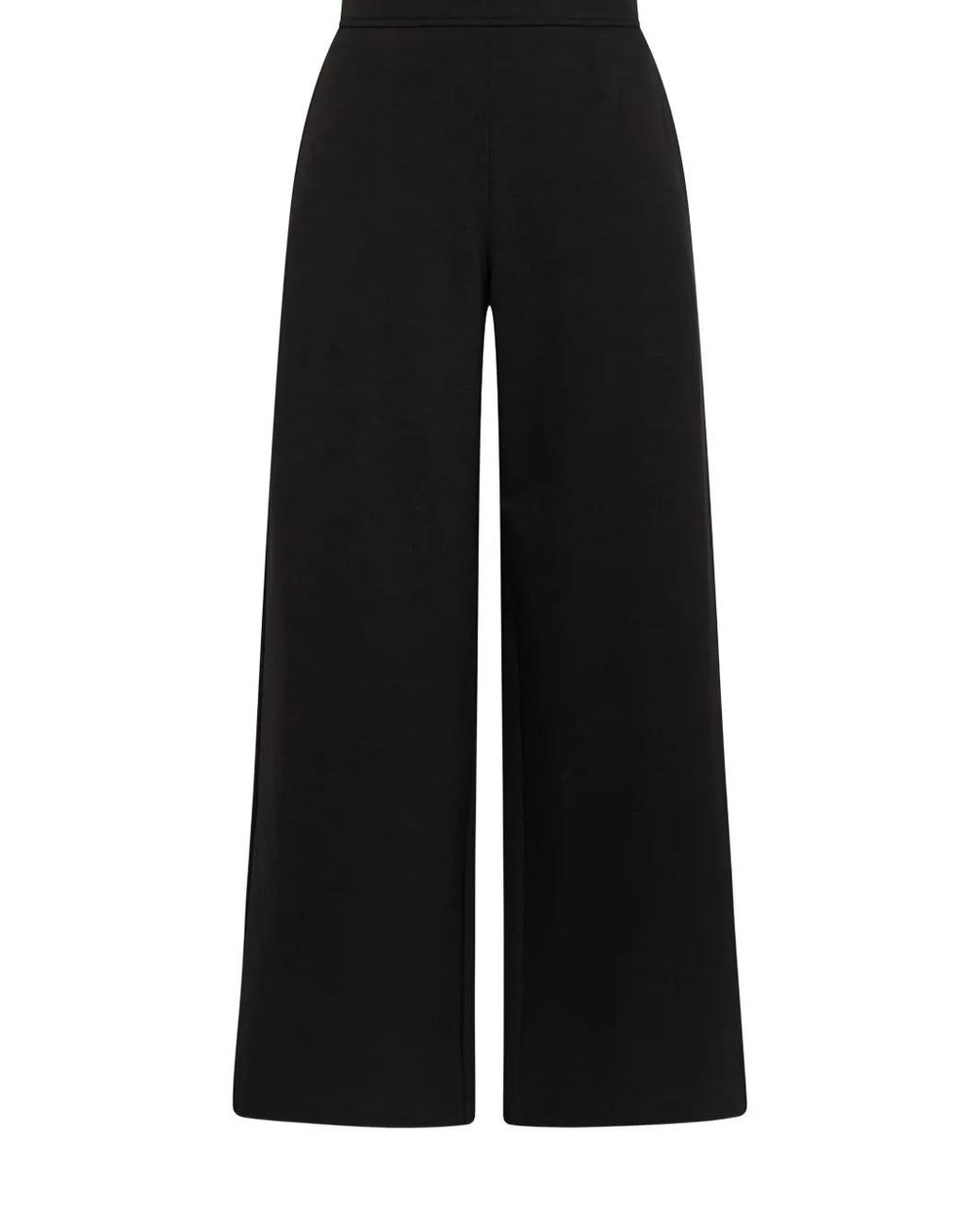 Maliparmi Black Elasticated-Waist Trousers
