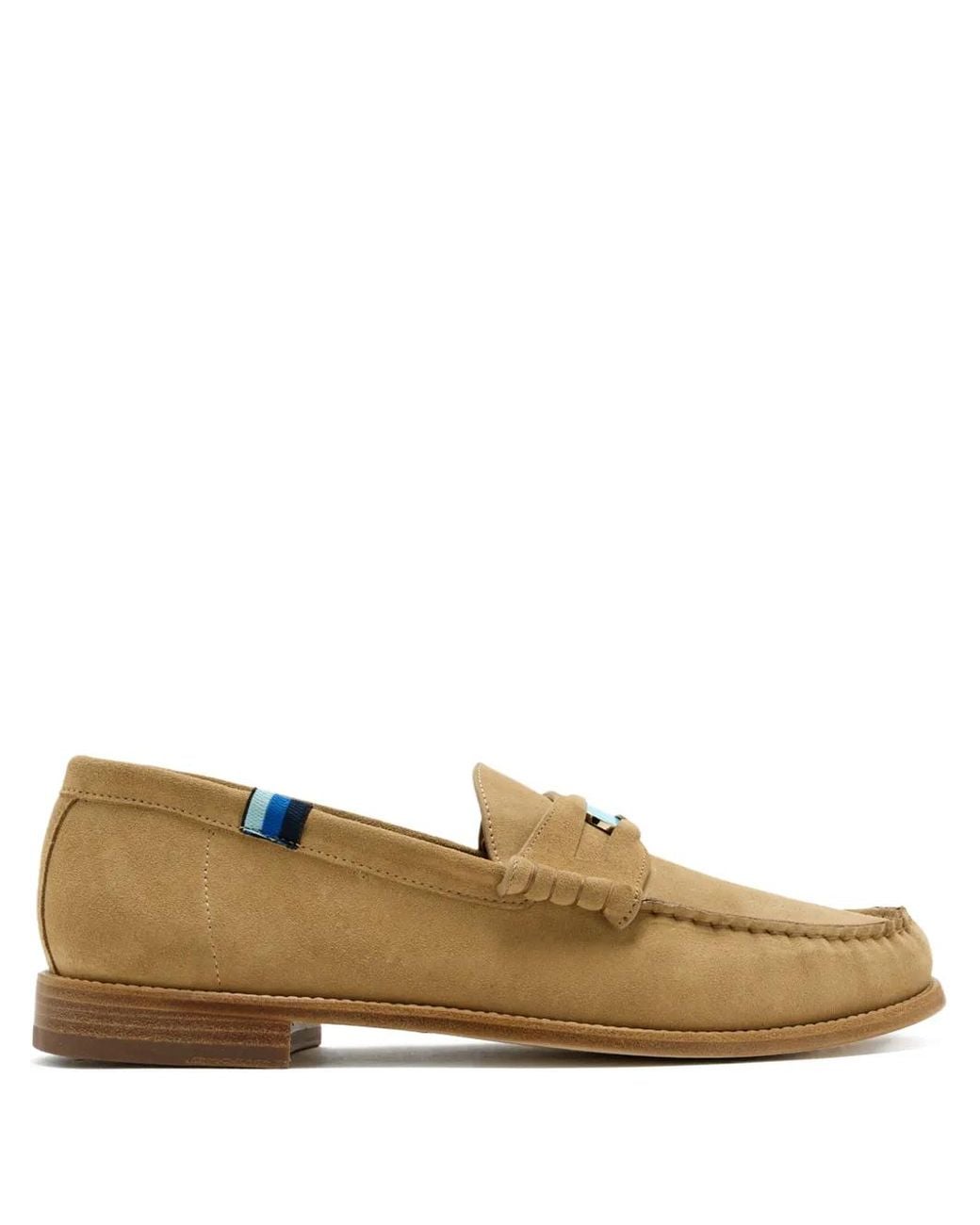 Blu Scarpa Brown Stone Loafers for men