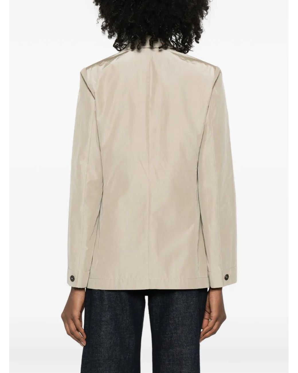 Forte_forte Natural Single-Breasted Blazer