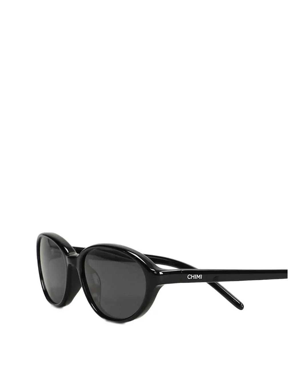 Chimi Black Eclipse Oval-Frame Sunglasses