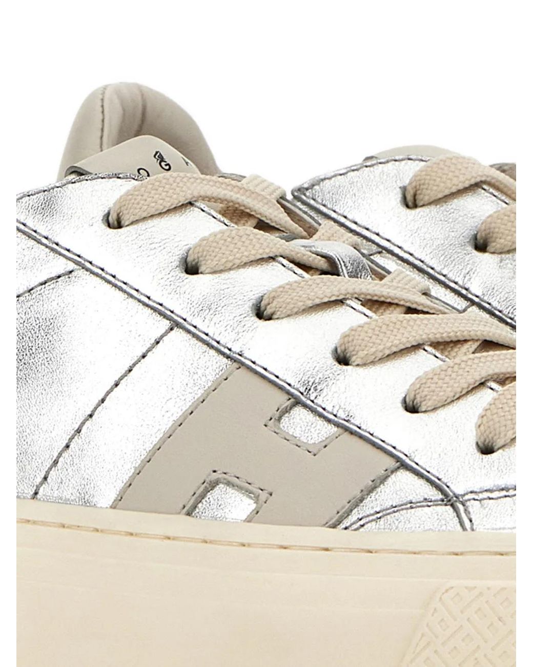 Hogan White Crosswind Sneakers