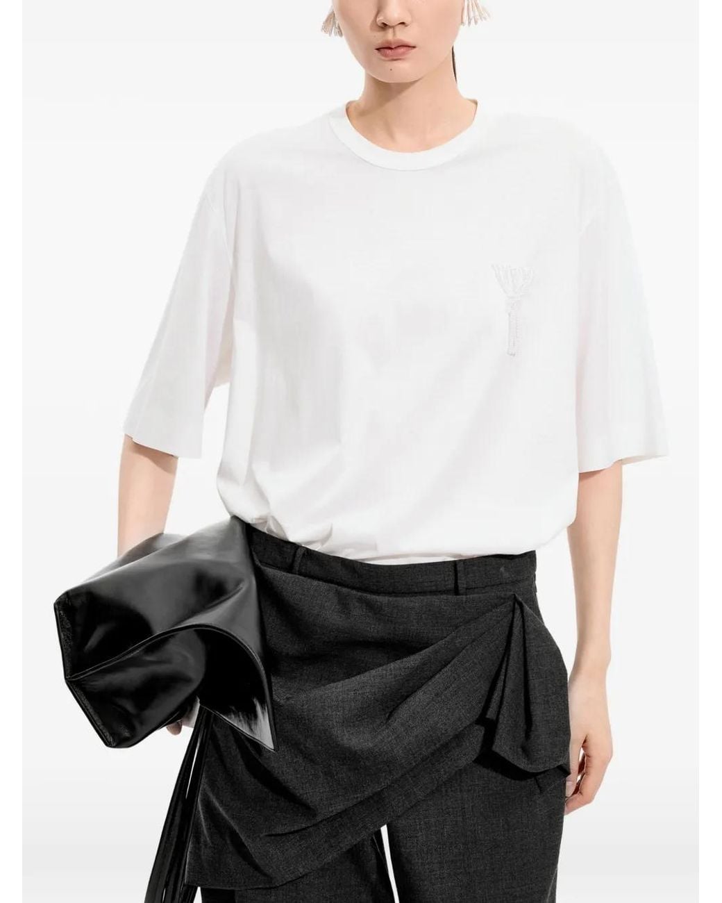 JNBY White Short-Sleeve T-Shirt