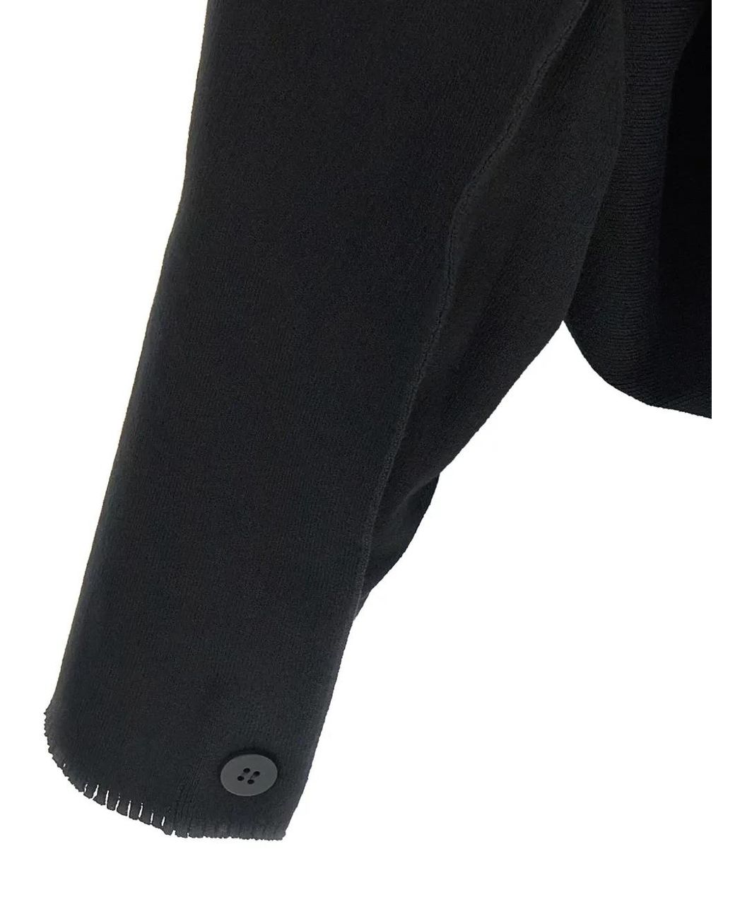 Issey Miyake Black 'Campagne' Cardigan