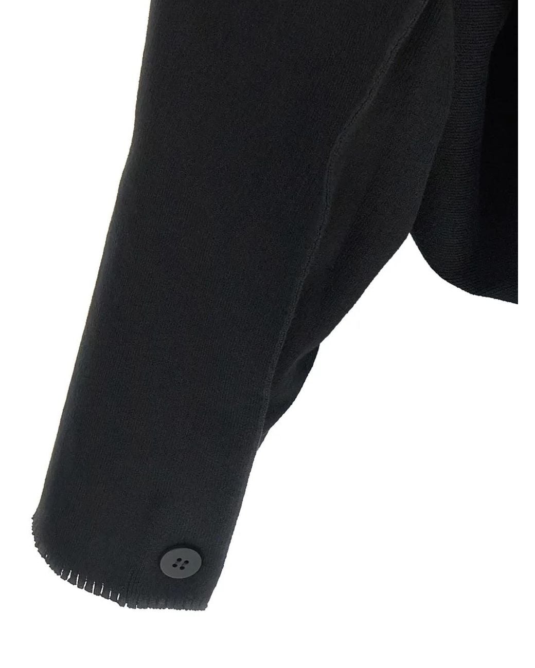 Issey Miyake Black 'Campagne' Cardigan