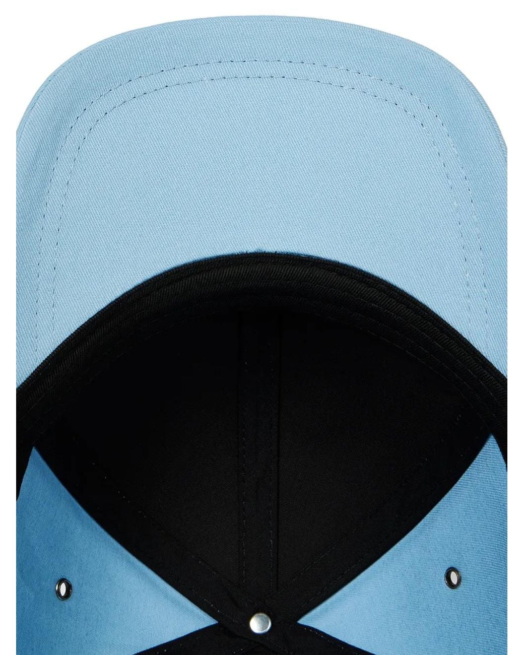 Paul Smith Blue Zebra Logo Baseball Cap for men