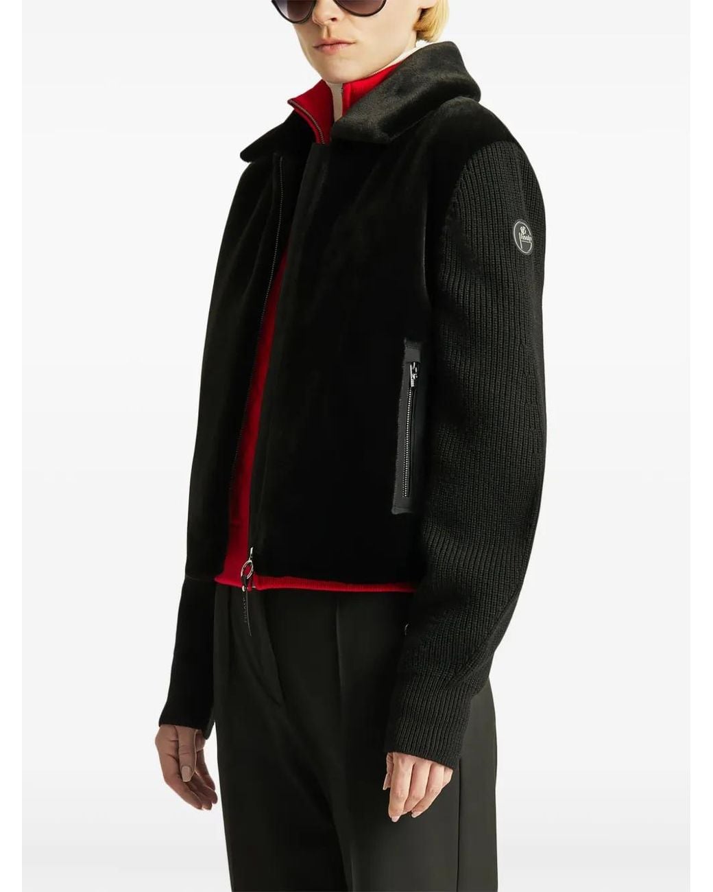 Fusalp Black Paige Bomber Jacket