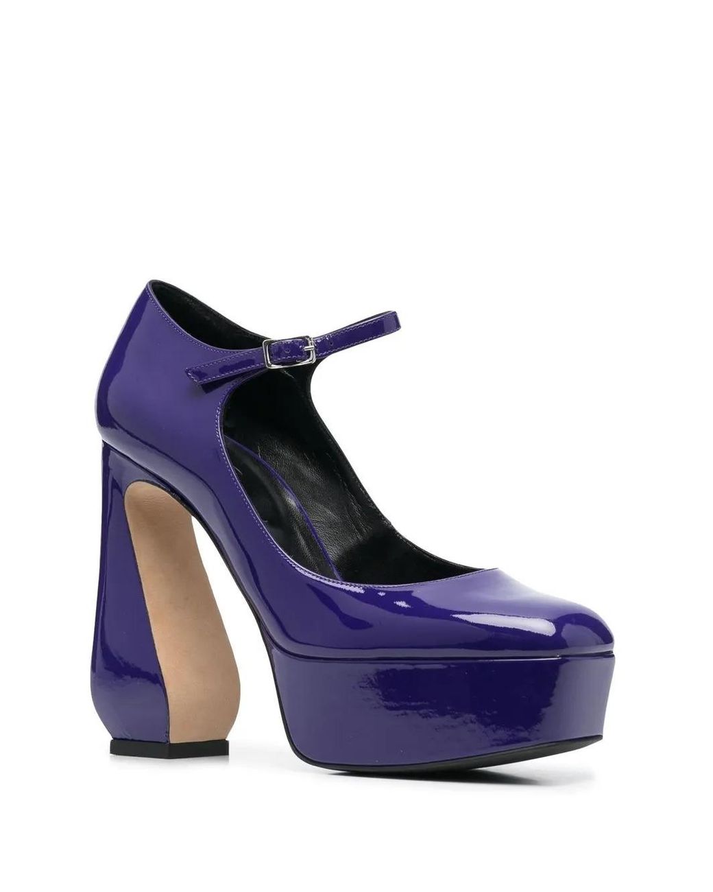Sergio Rossi Blue Rossi Platform-Sole Pumps