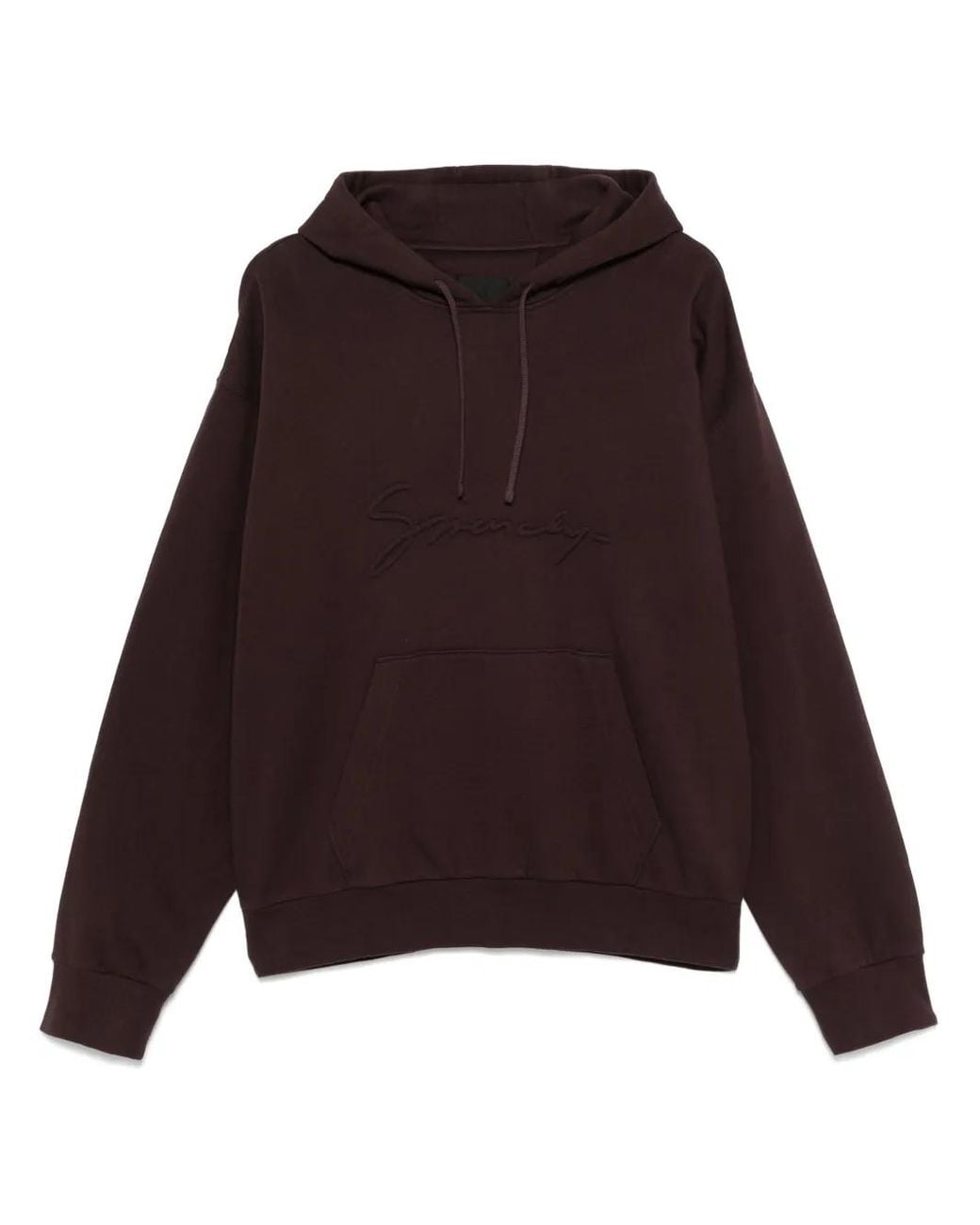 Givenchy Purple Logo Hoodie for men