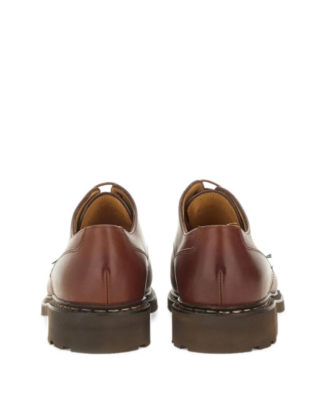 Paraboot Brown Leather Loafers for men