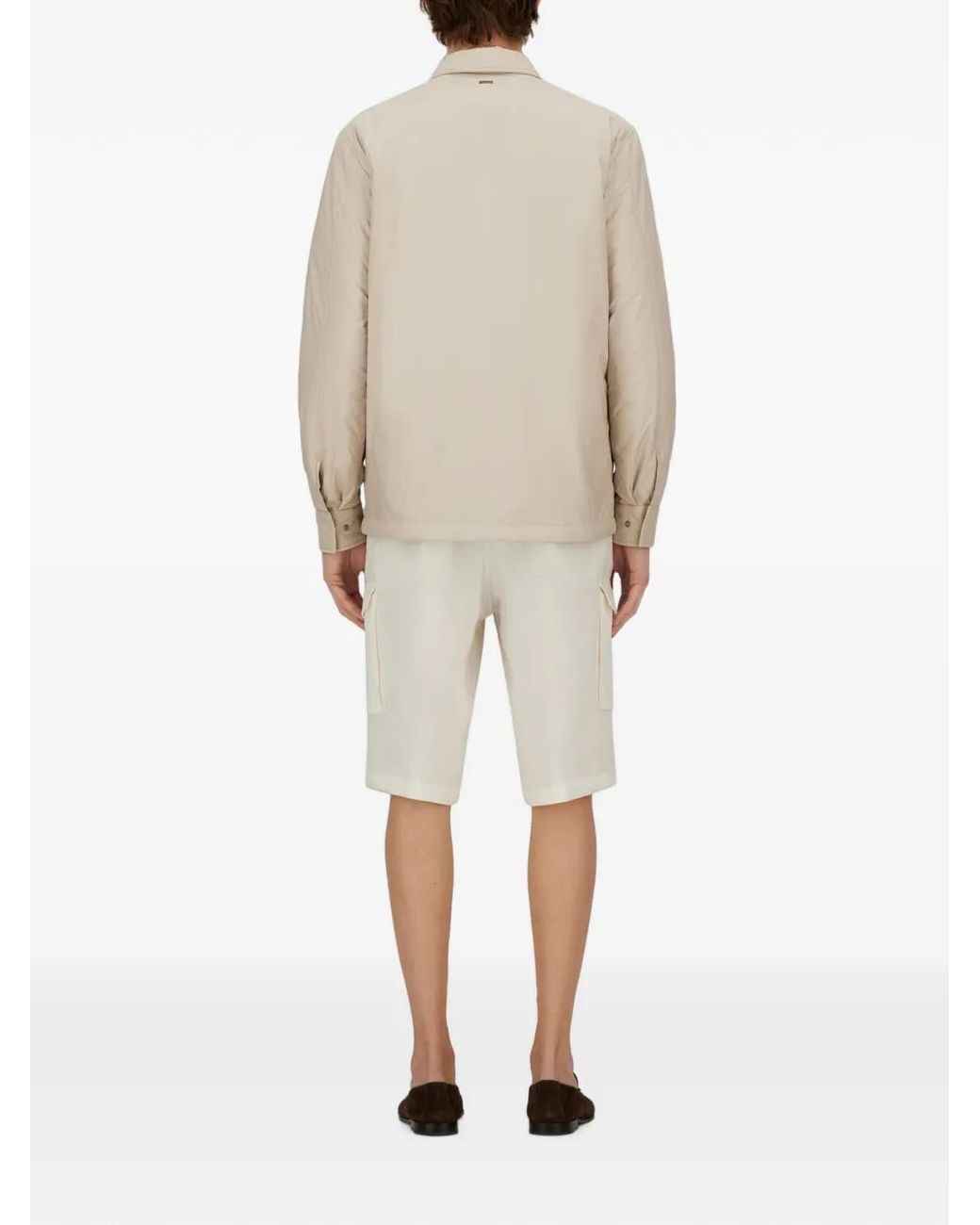 Herno Gefütterte Jacke in Natural für Herren
