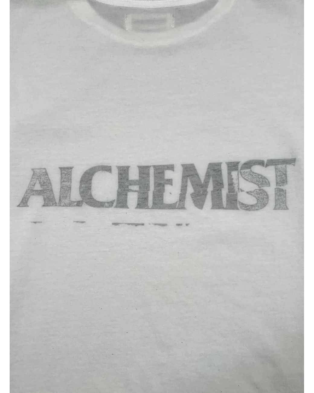 Alchemist White Logo-Print T-Shirt for men