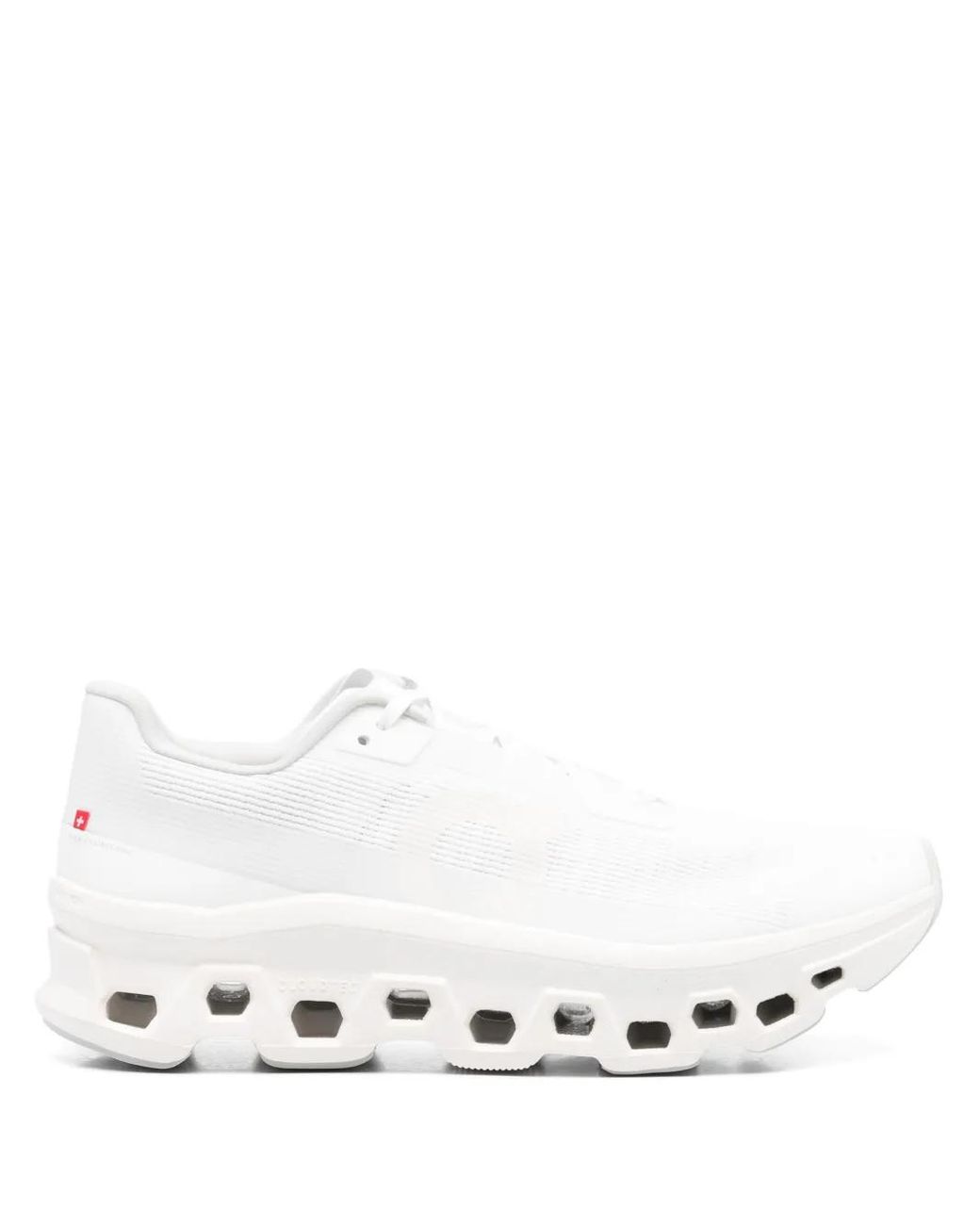 On Shoes White Cloudmster Void Sneakers for men