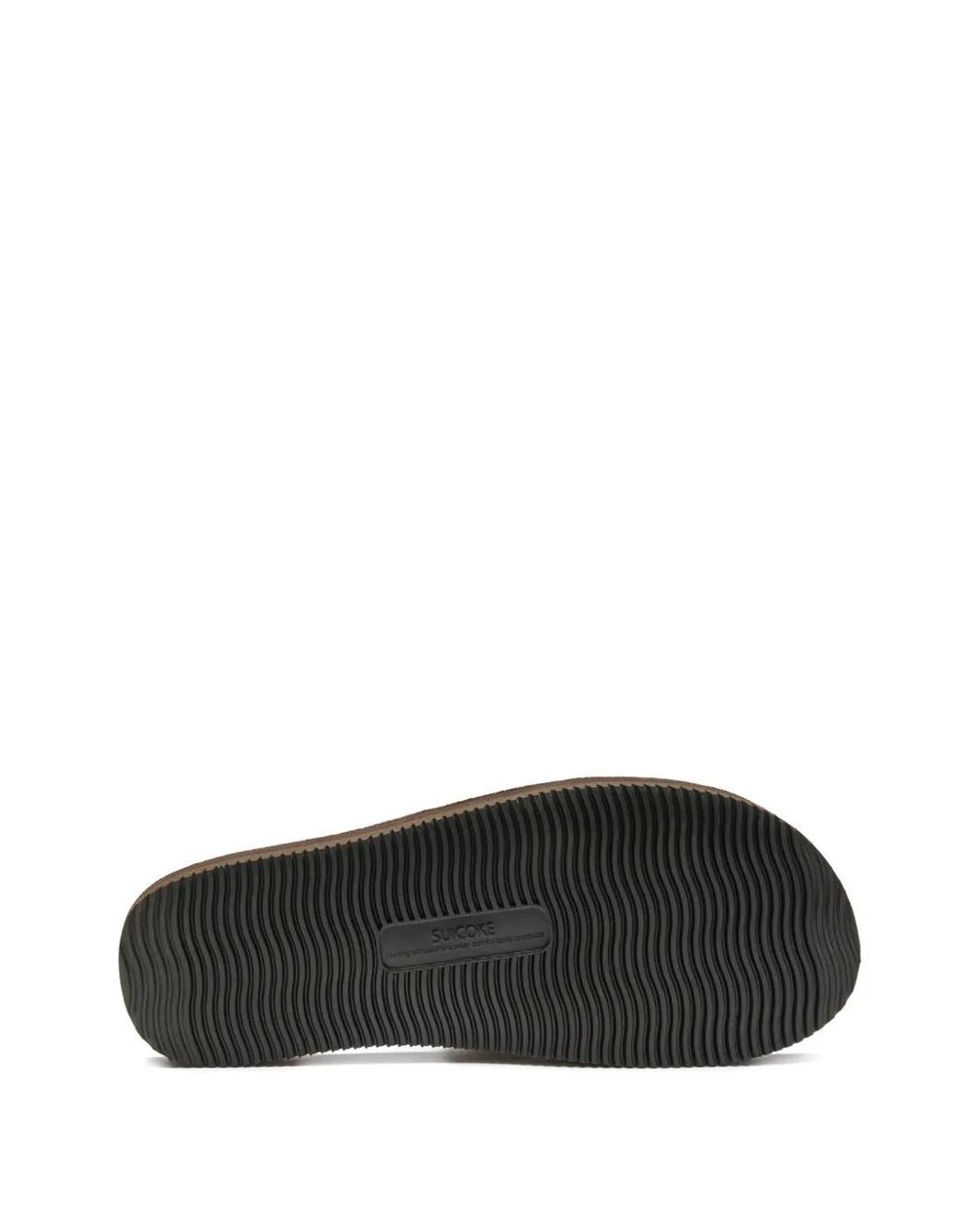 Suicoke Brown Kisee Touch-Strap Sandals