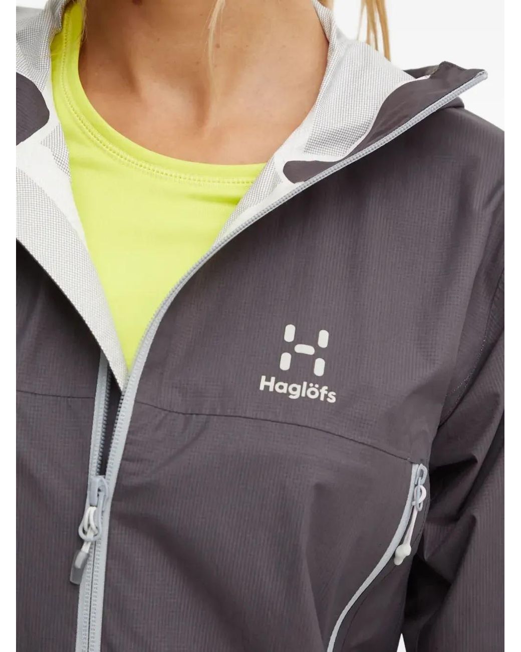 Haglöfs Blue L.I.M Hooded Jacket