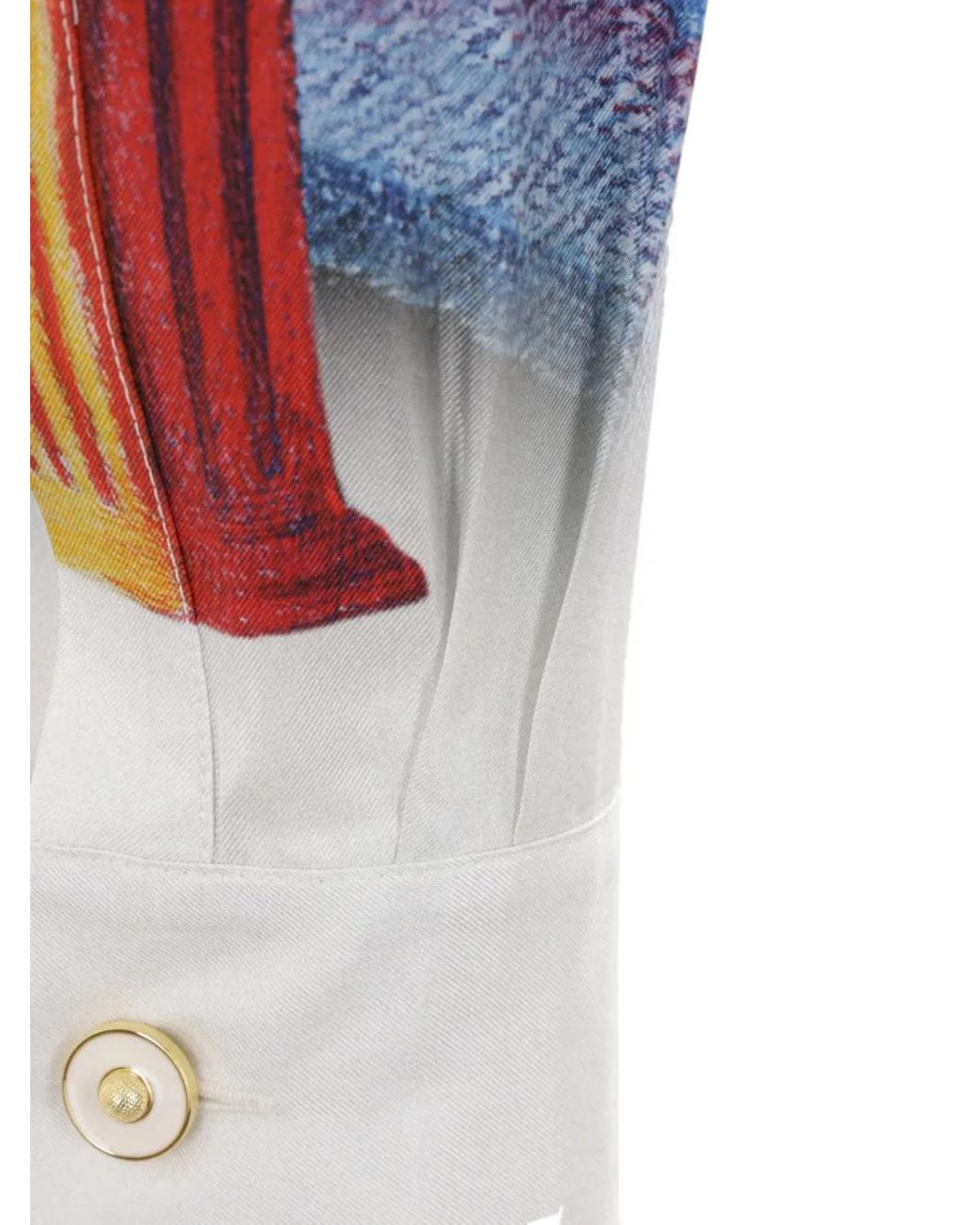 Casablanca Blue Midnight Acropolis Shirt for men