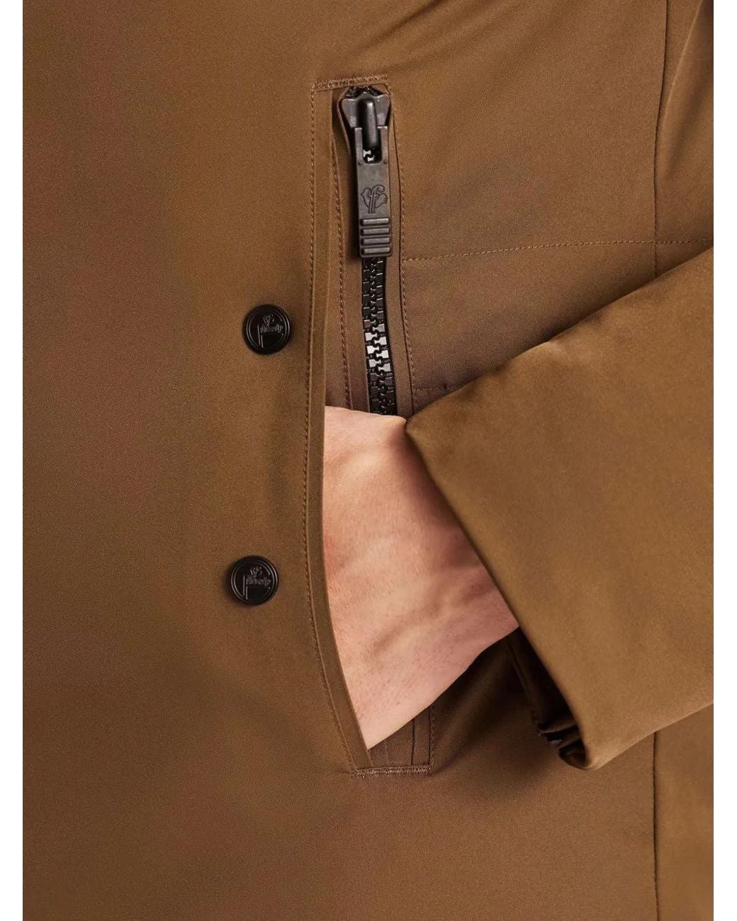 Fusalp Brown Gezi Coat for men