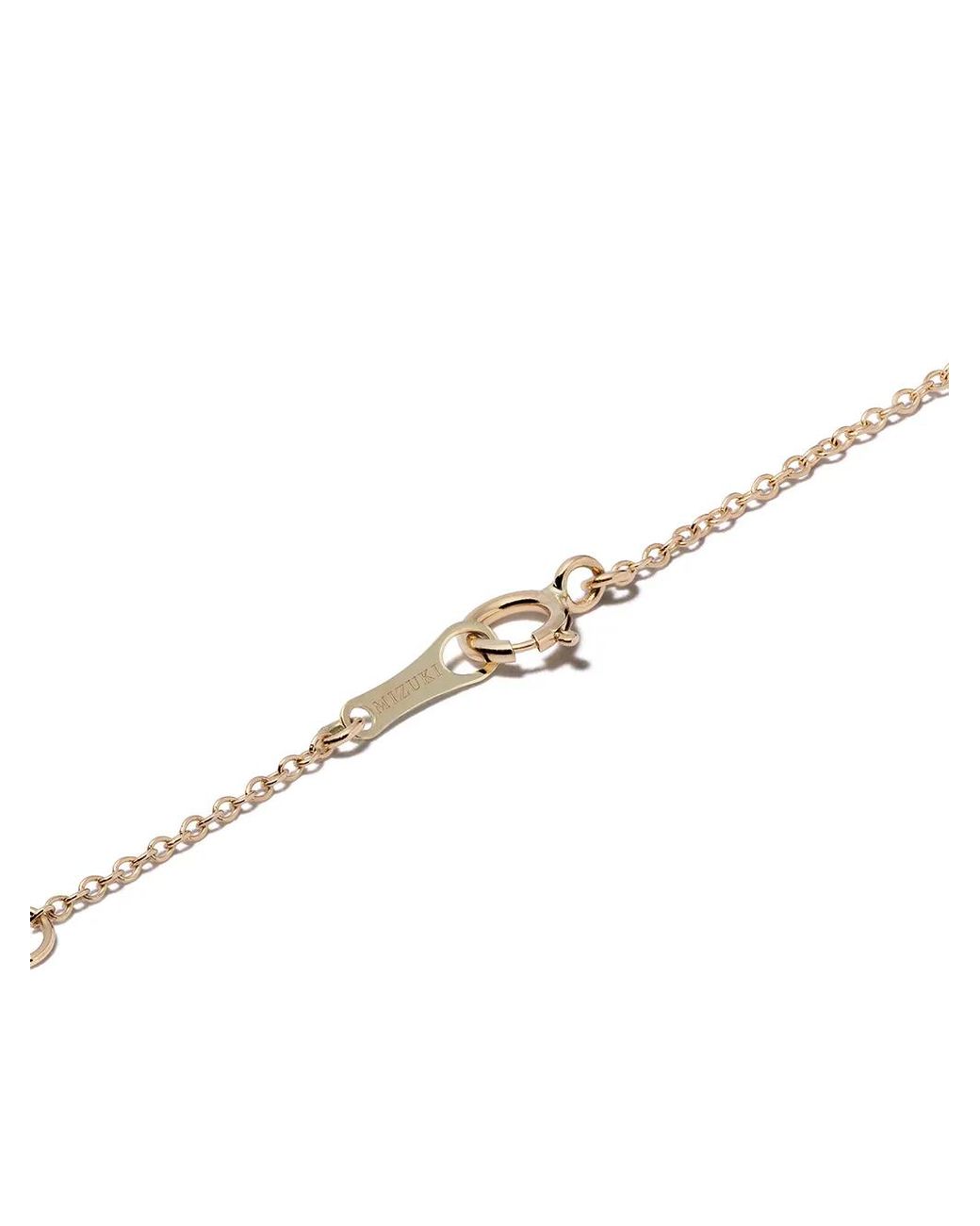 Mizuki White 14Kt Diamond Necklace
