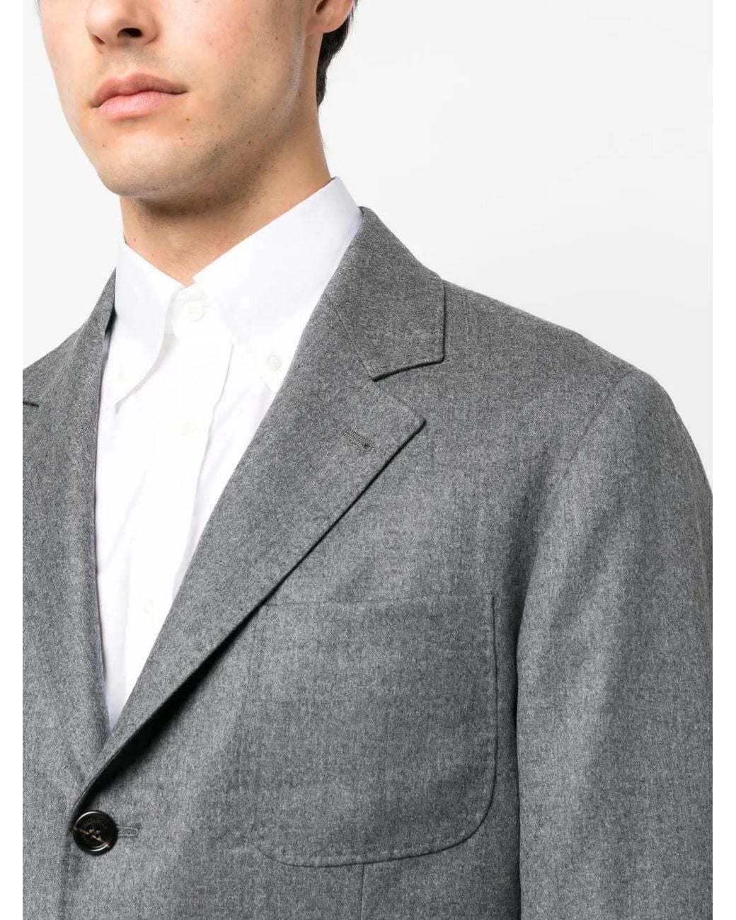 Brunello Cucinelli Gray Jackets for men