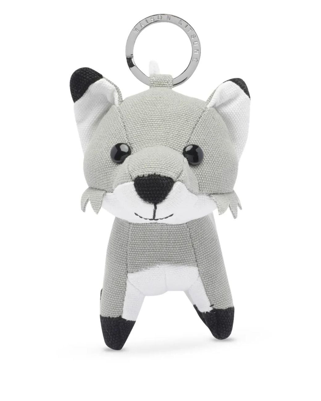 Maison Kitsuné Gray Keychains for men