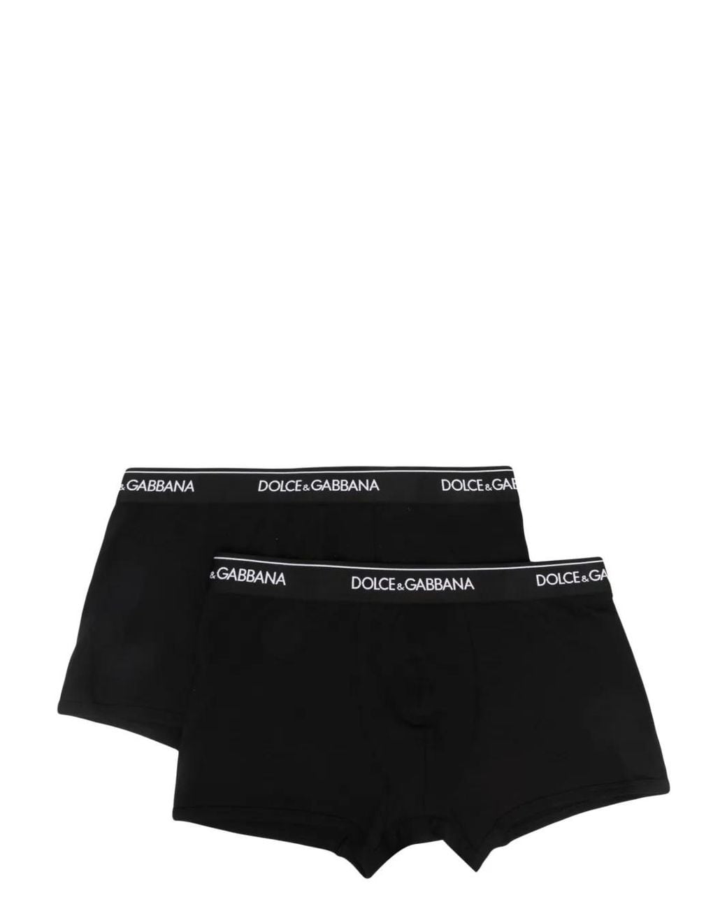 Dolce & Gabbana Black Dolce & Gabbana Stretch Jersey Boxer Briefs for men