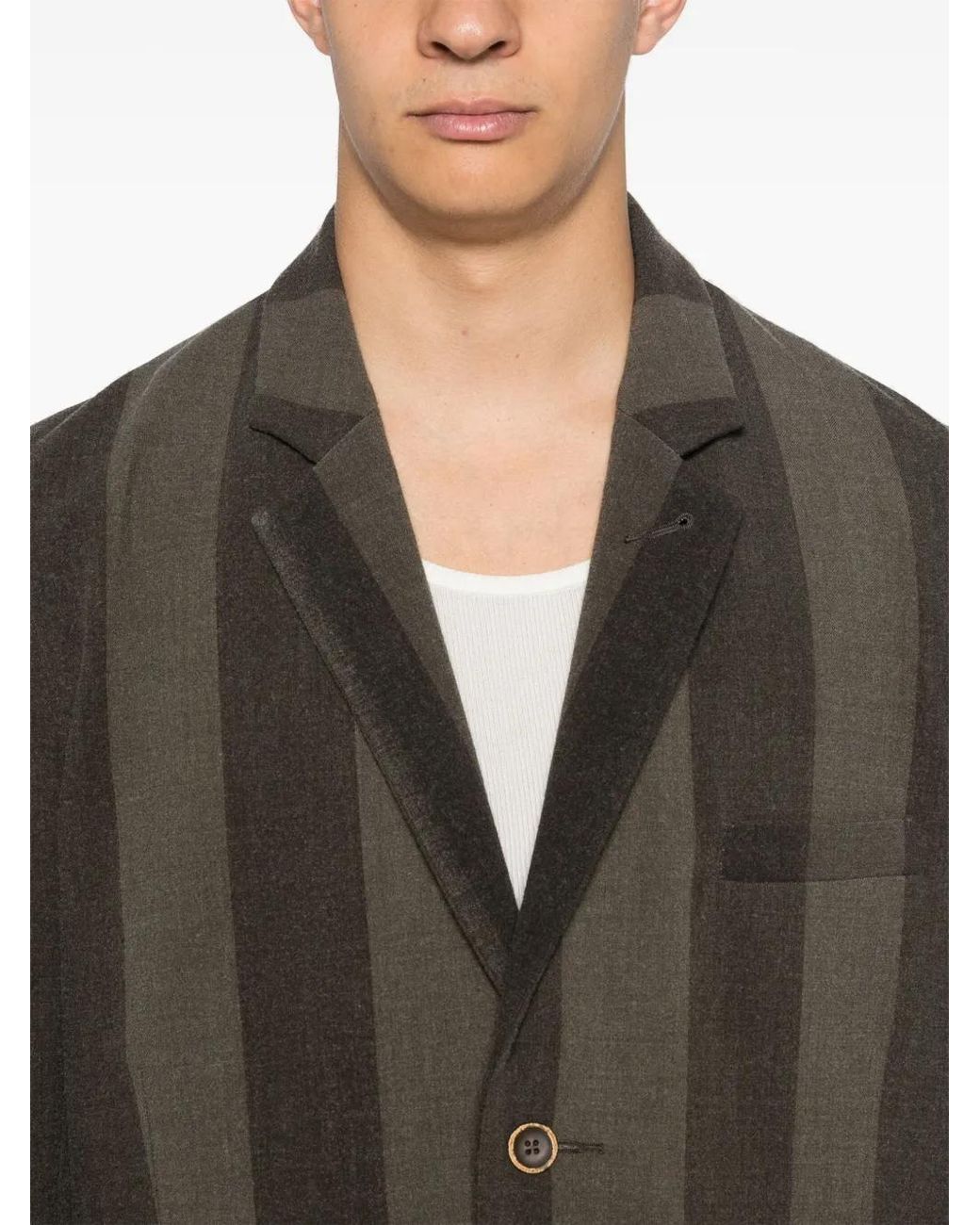 Uma Wang Gray Jacal Blazer for men