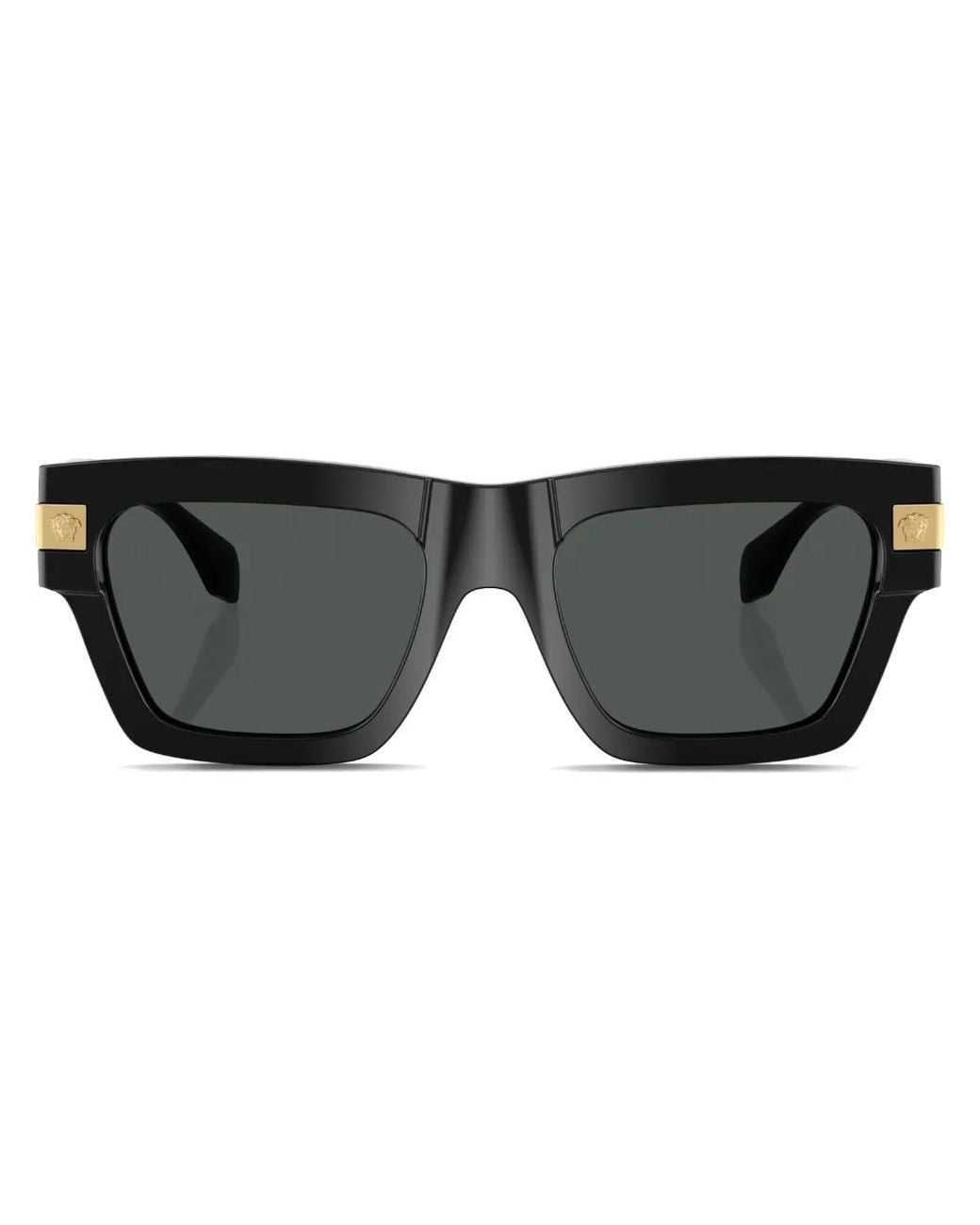 Versace Black Square-Frame Sunglasses for men