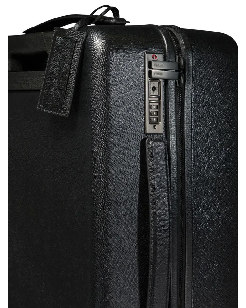 Prada Black Polycarbonate Trolley