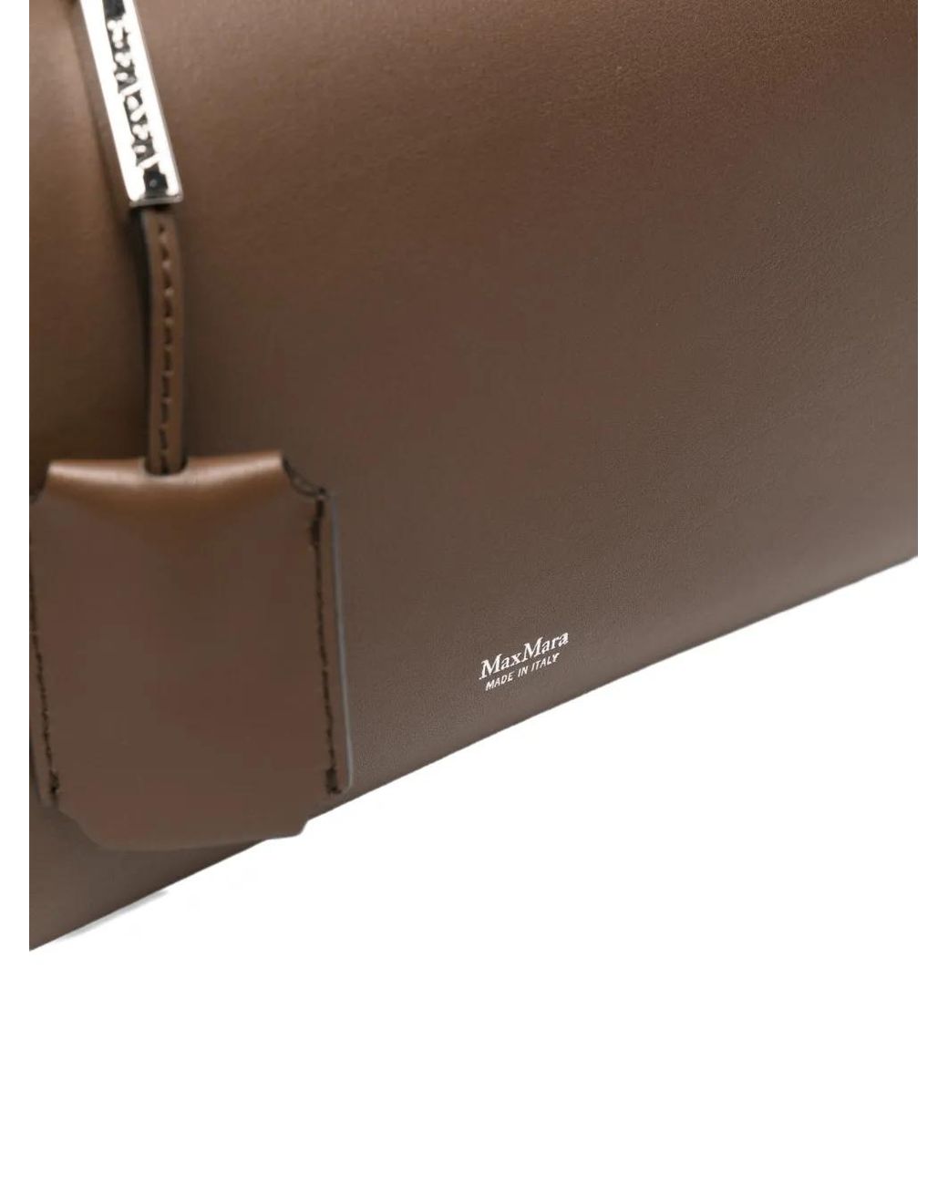Max Mara Brown Holdallm Tote Bag