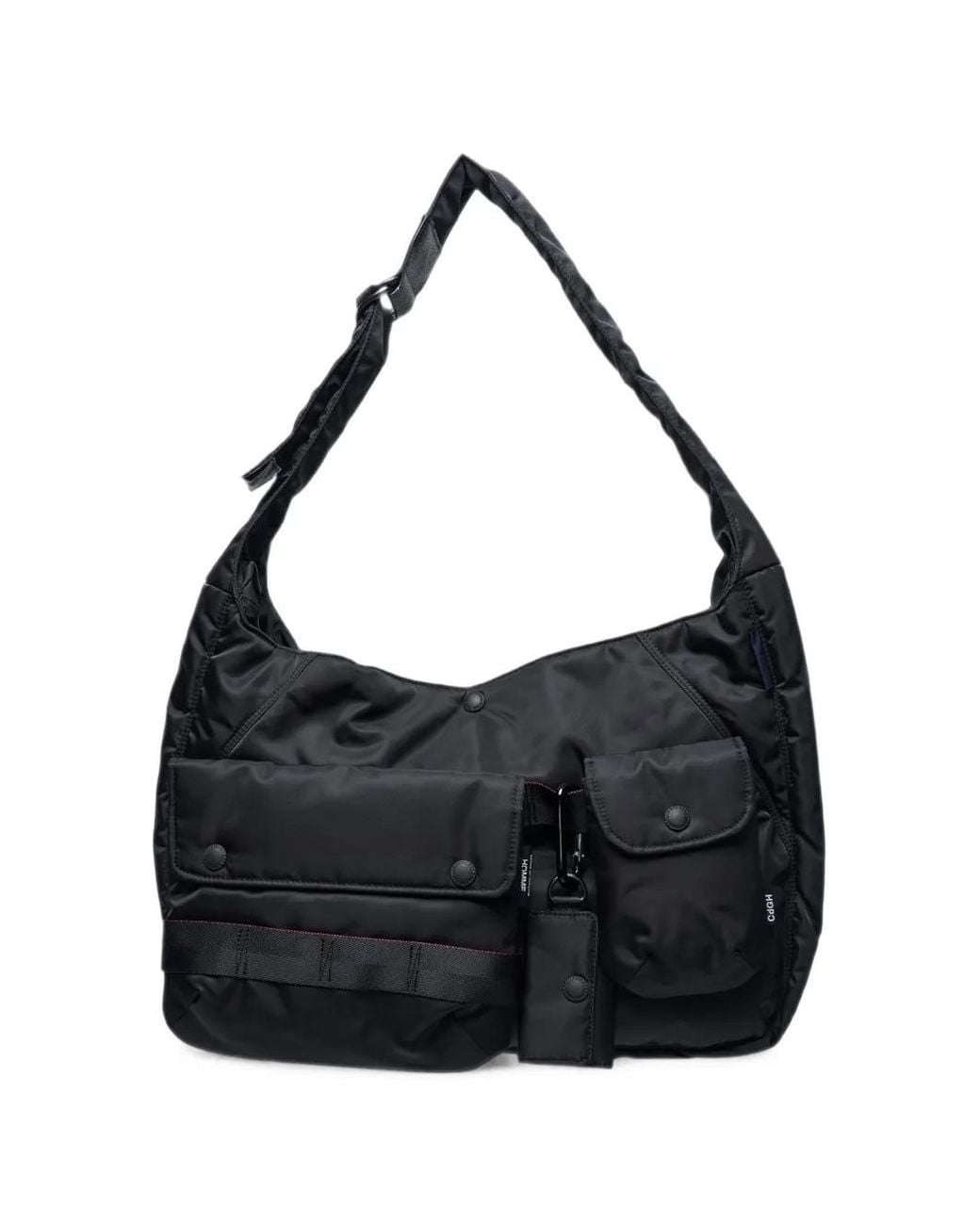 Comme des Garçons Black Multi-Pocket Shoulder Bag for men