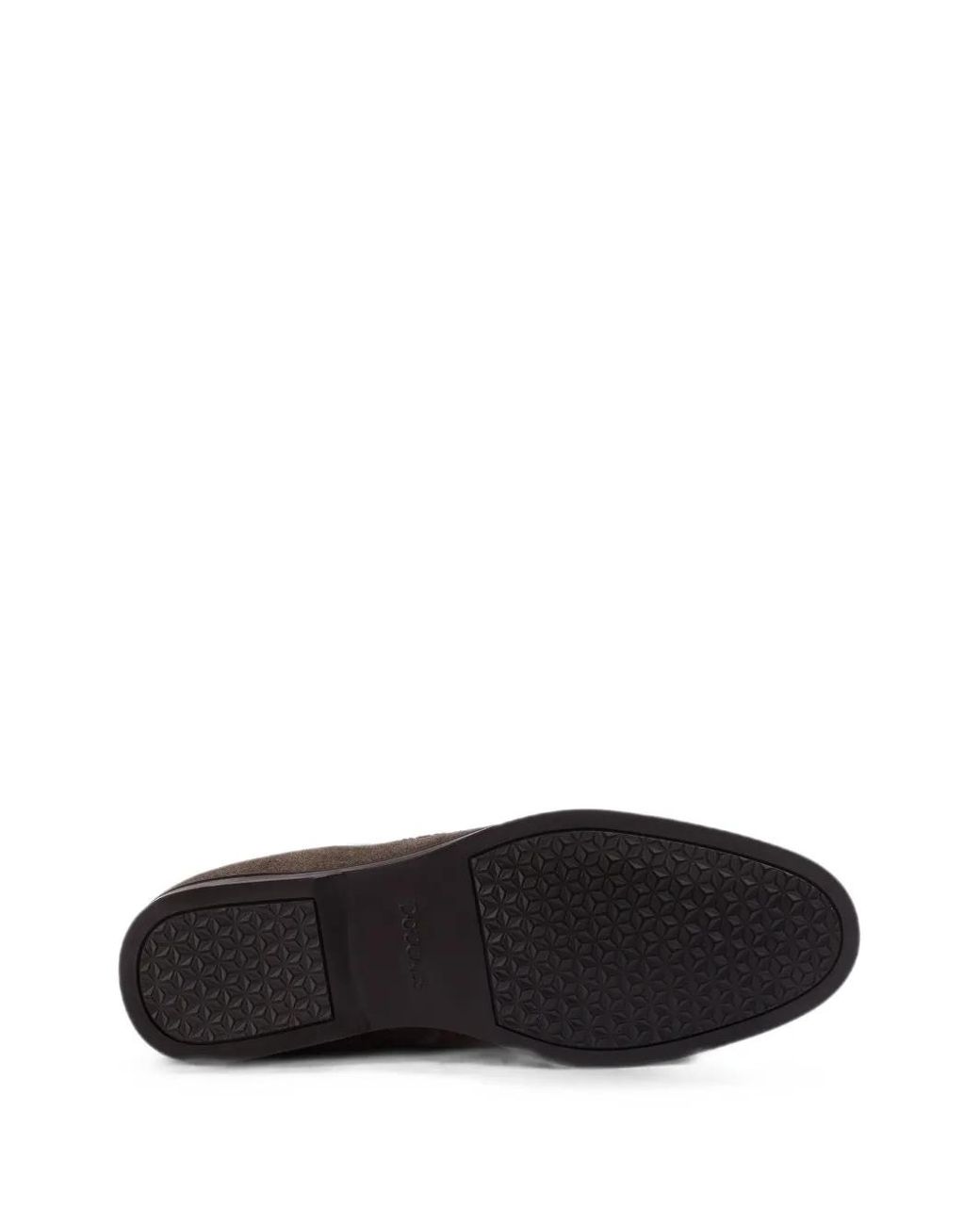 Doucal's White Loafer Mit Shearling-Besatz