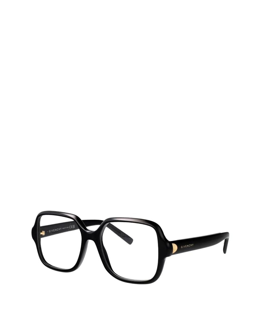 Givenchy Black Lunettes De Vue À Monture Carrée