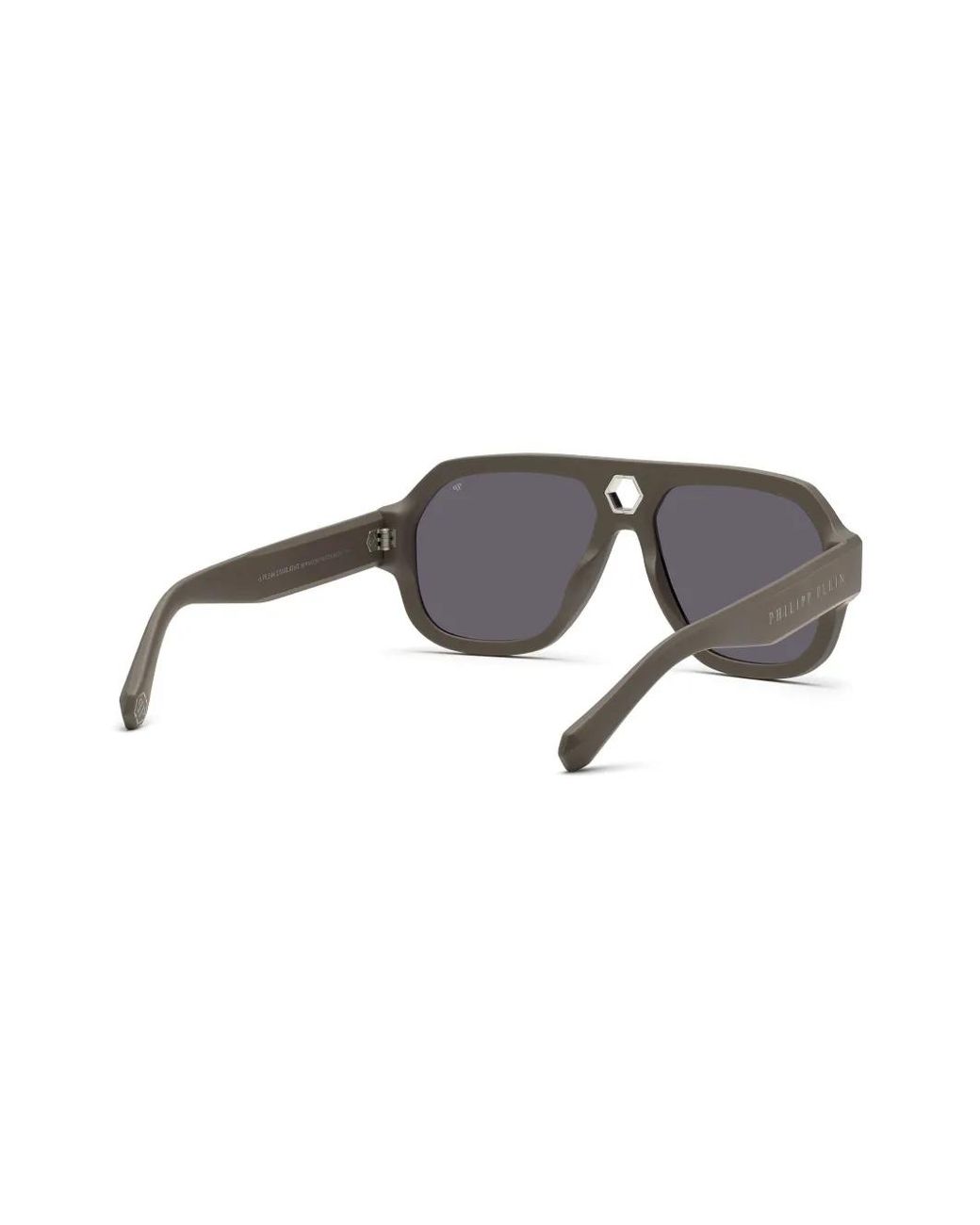 Philipp Plein Gray Starlight Sunglasses for men