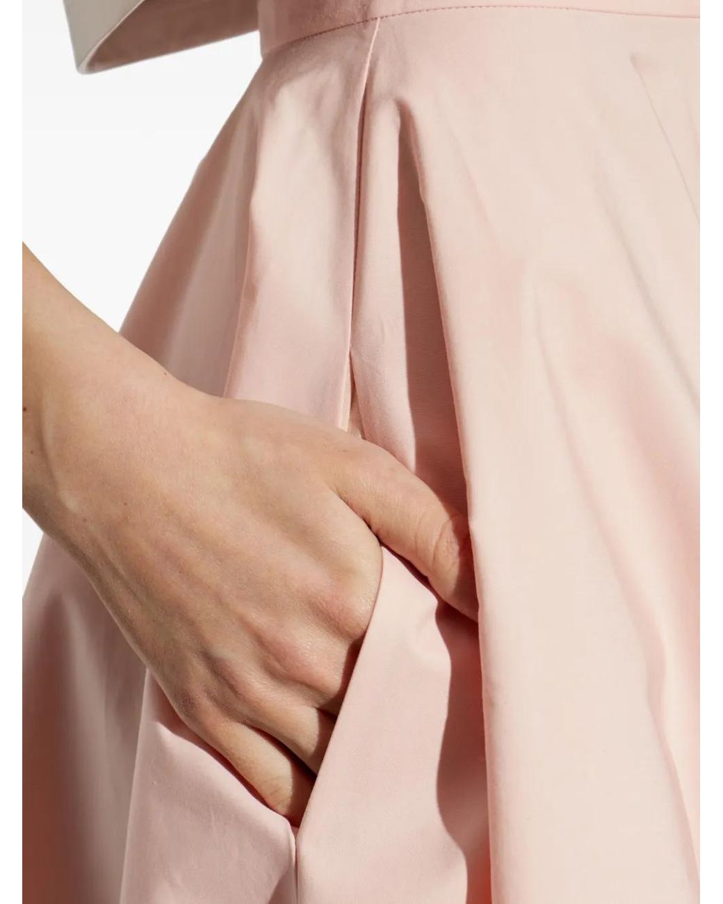 Givenchy Pink Long Circular Skirt
