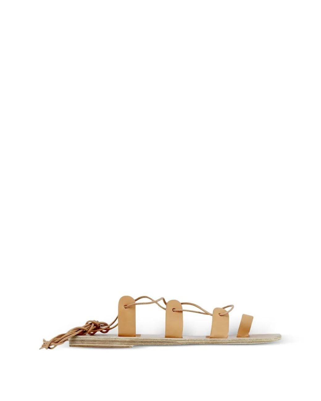 Ancient Greek Sandals Pink Alcyone Flat Sandals