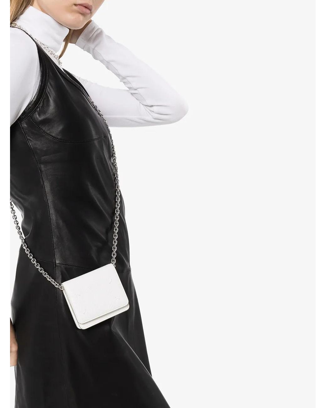 Helmut Lang Mouwloze Mini-Jurk in het Black