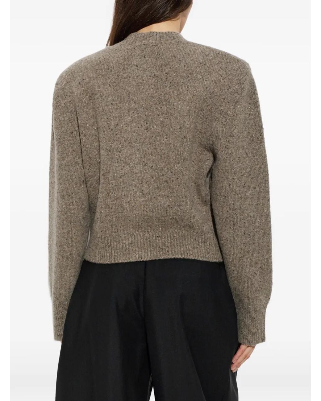 Rohe Brown Button-Up Cardigan