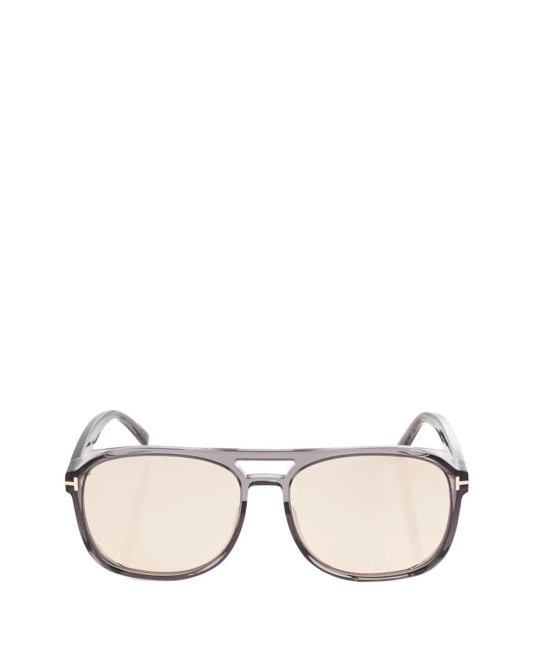 Tom Ford Natural Rosco Pilot-Frame Sunglasses for men