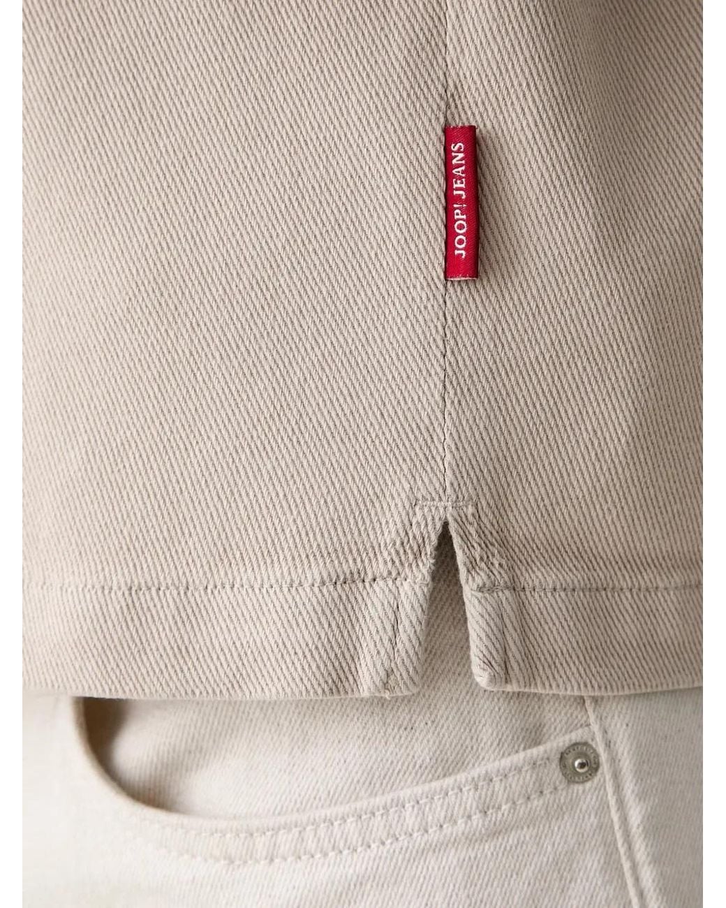 Joop! Natural Button-Up Shirt Jacket for men