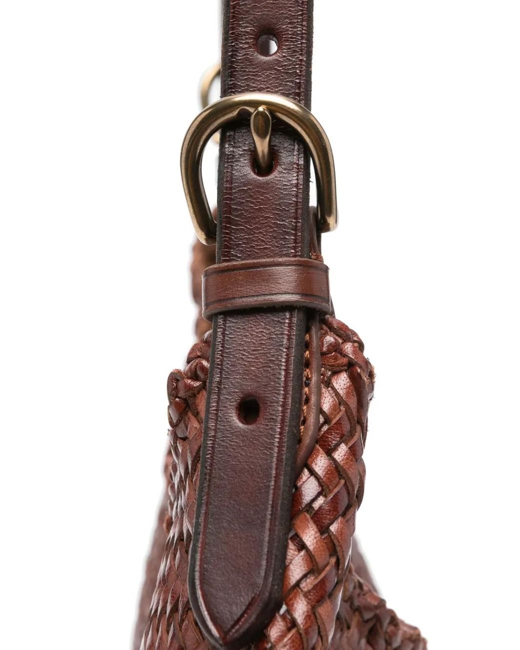 Dragon Diffusion Brown Luna Mezza Shoulder Bag