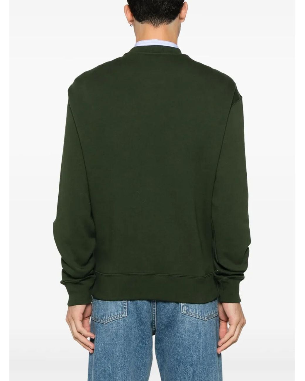 Maison Kitsuné Green Outdoor Profile Fox Sweatshirt for men