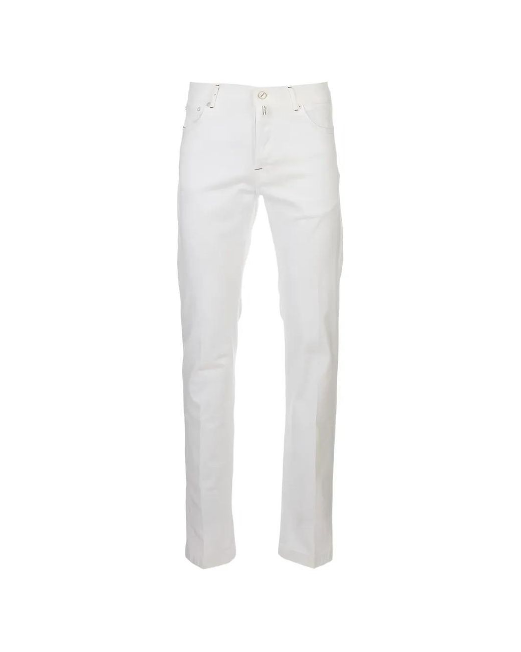 Vaqueros Con Cinco Bolsillos Kiton de hombre de color White
