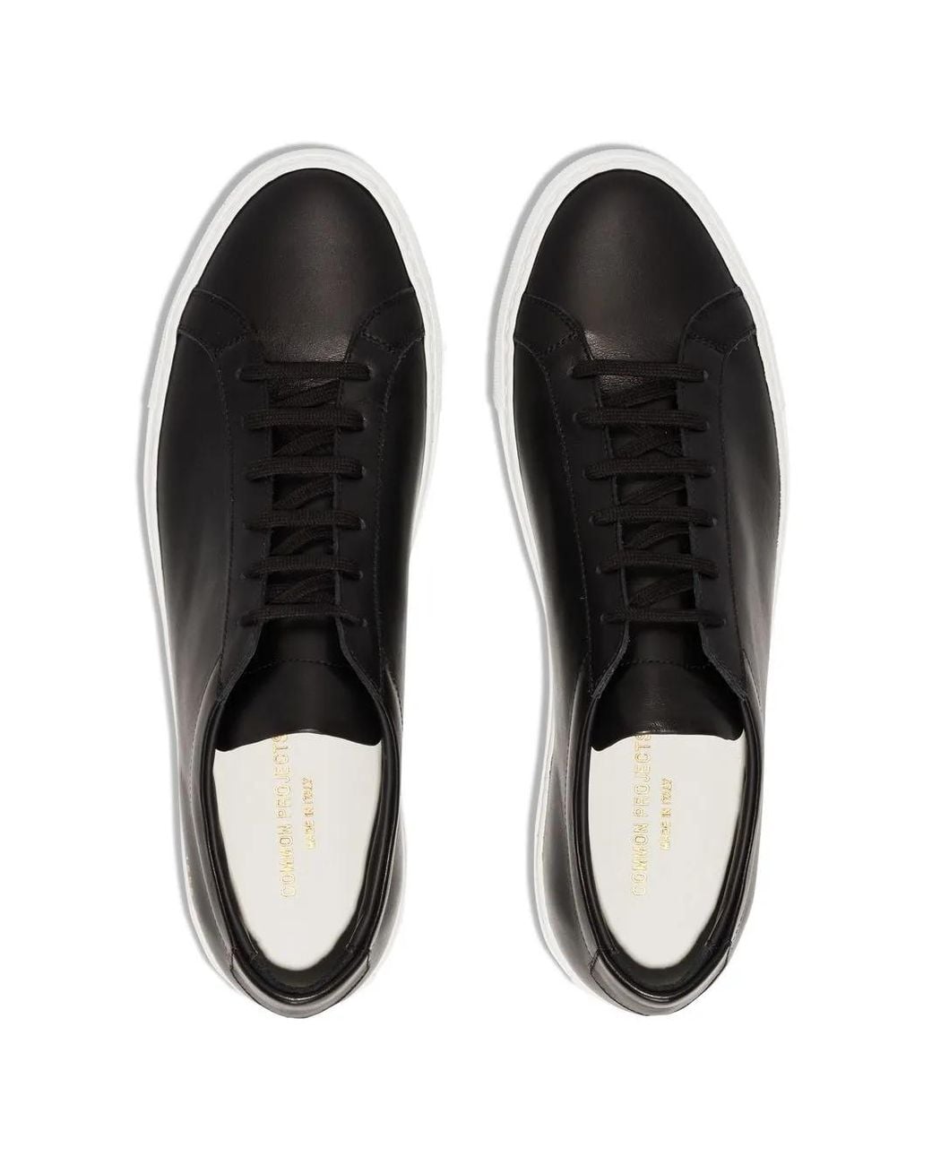 Common Projects Black Achilles Low-Top Sneakers for men