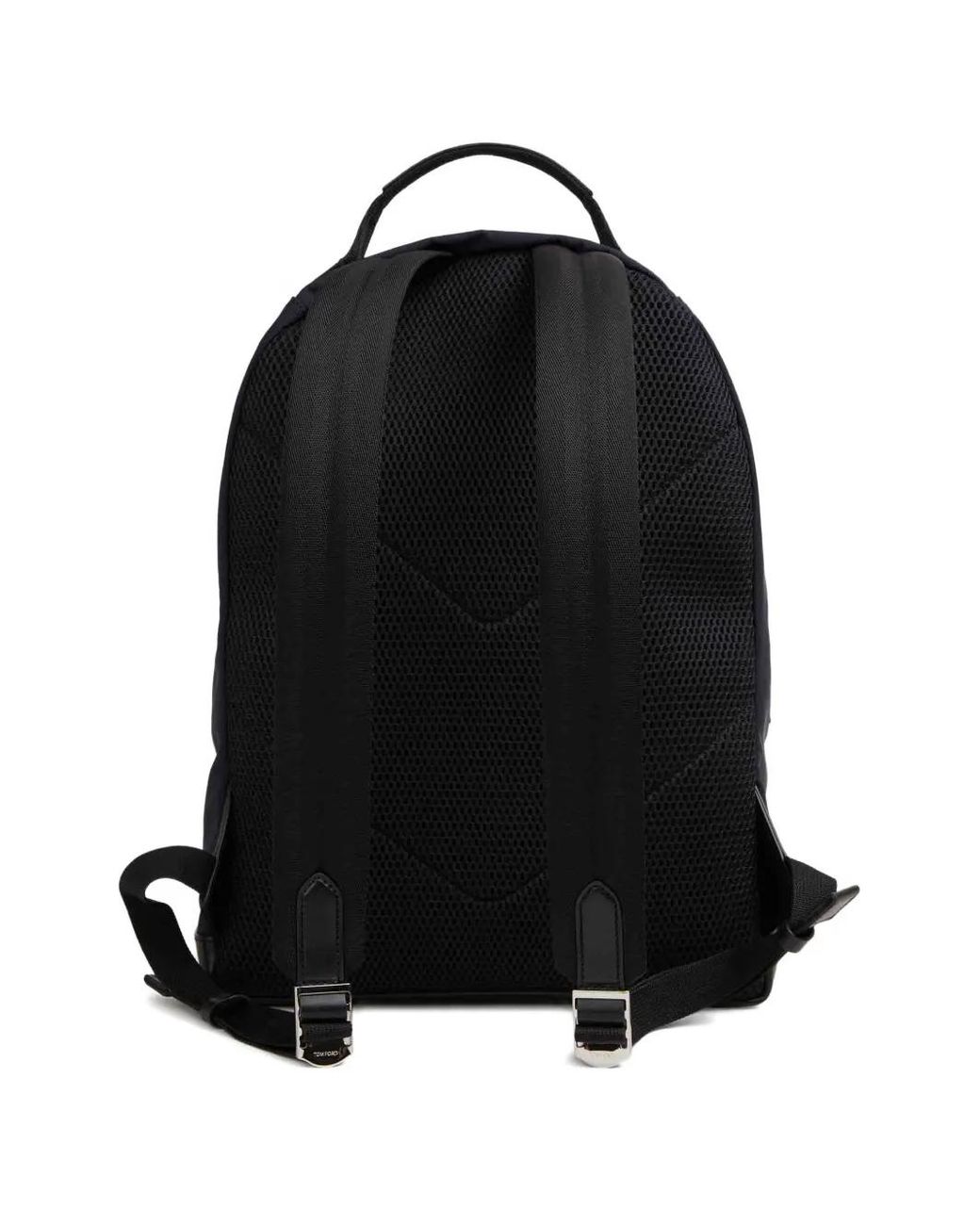 Tom Ford Blue Zip Backpack for men