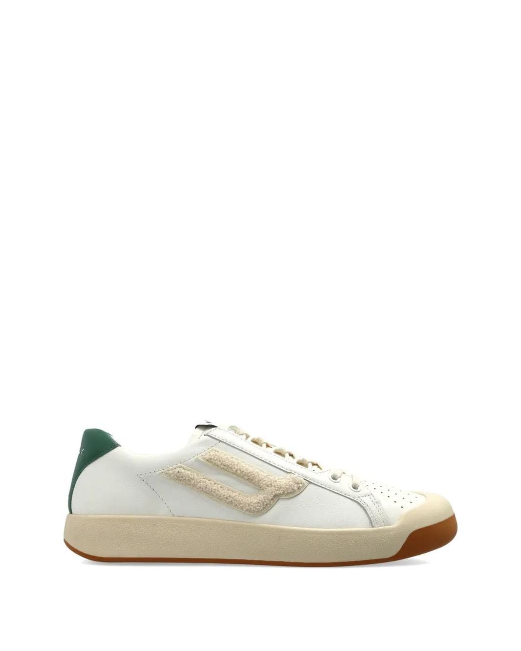Bally White Competition Appliqué-Detail Sneakers for men