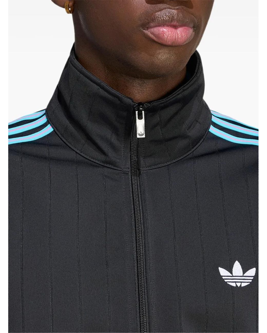 Adidas Blue Firebird Drop Needle Track Top for men