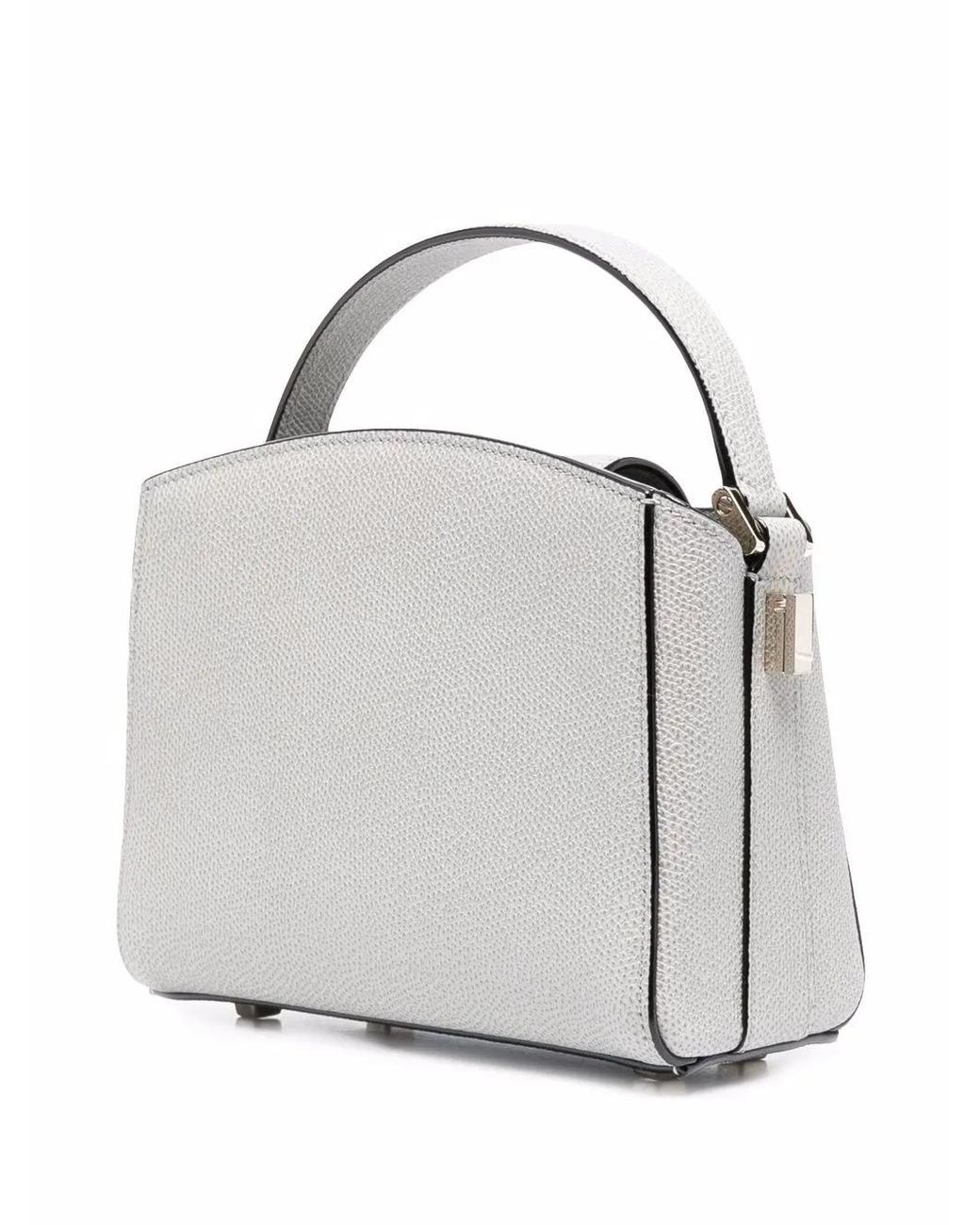 Valextra White Brera Mini-Tasche
